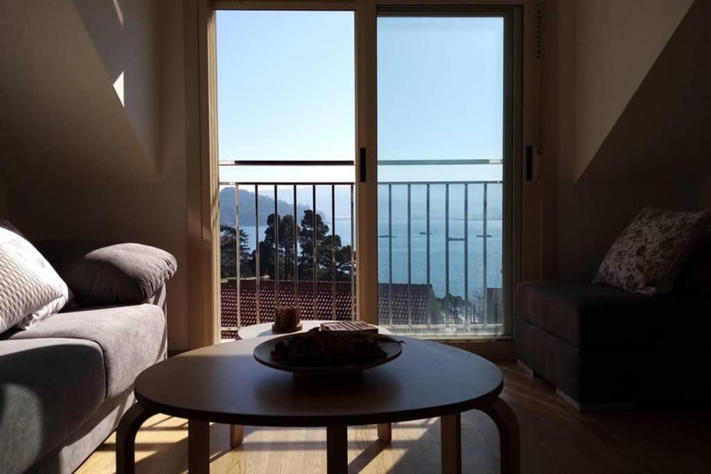 Apartamento Aldara A Escasos Metros De La Playa Samieira Dış mekan fotoğraf